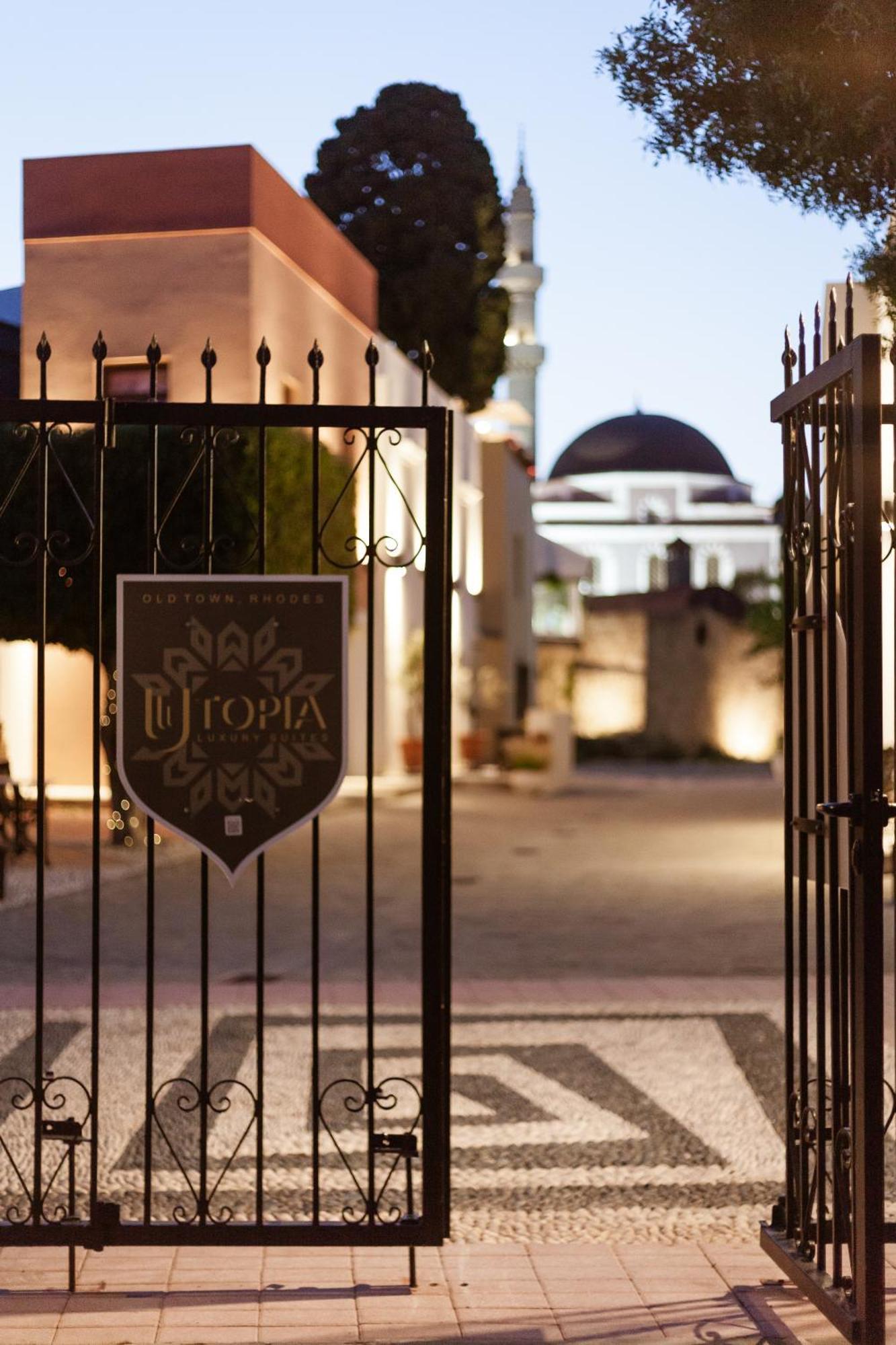 Utopia Luxury Suites - Old Town Rhodes City Exteriér fotografie